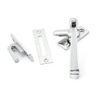 Polished Chrome Locking Avon Fastener | From The Anvil - Locking Fasteners - From The Anvil - Yester Home