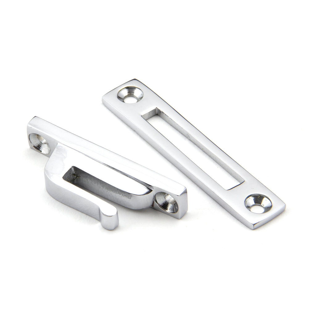 Polished Chrome Locking Hinton Fastener | From The Anvil