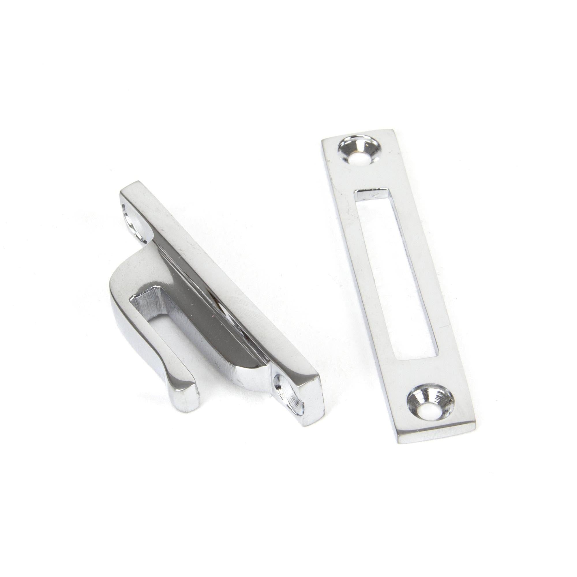 Polished Chrome Locking Newbury Fastener | From The Anvil - Locking Fasteners - From The Anvil - Yester Home