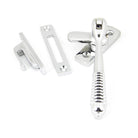 Polished Chrome Locking Reeded Fastener | From The Anvil - Locking Fasteners - From The Anvil - Yester Home