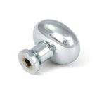 Polished Chrome Moore Cabinet Knob - 25mm - Cabinet Knobs - From The Anvil - Yester Home