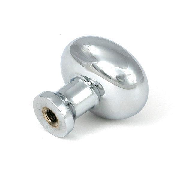 Polished Chrome Moore Cabinet Knob - 25mm - Cabinet Knobs - From The Anvil - Yester Home
