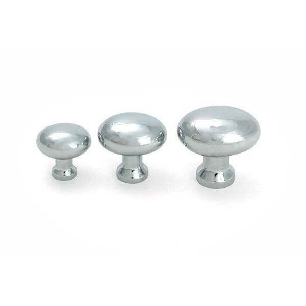 Polished Chrome Moore Cabinet Knob - 25mm - Cabinet Knobs - From The Anvil - Yester Home