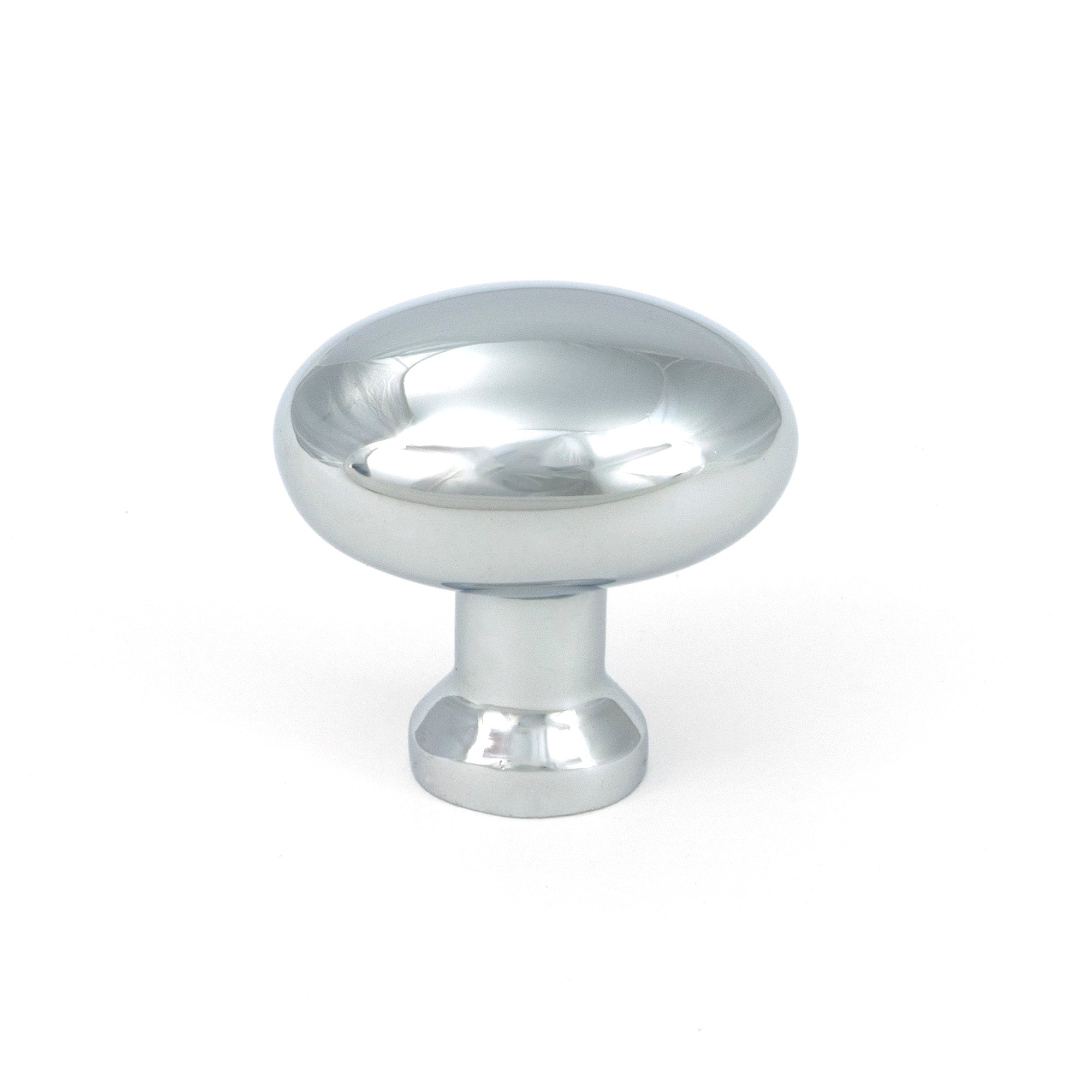 Polished Chrome Moore Cabinet Knob - 32mm - Cabinet Knobs - From The Anvil - Yester Home