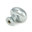 Polished Chrome Moore Cabinet Knob - 32mm - Cabinet Knobs - From The Anvil - Yester Home