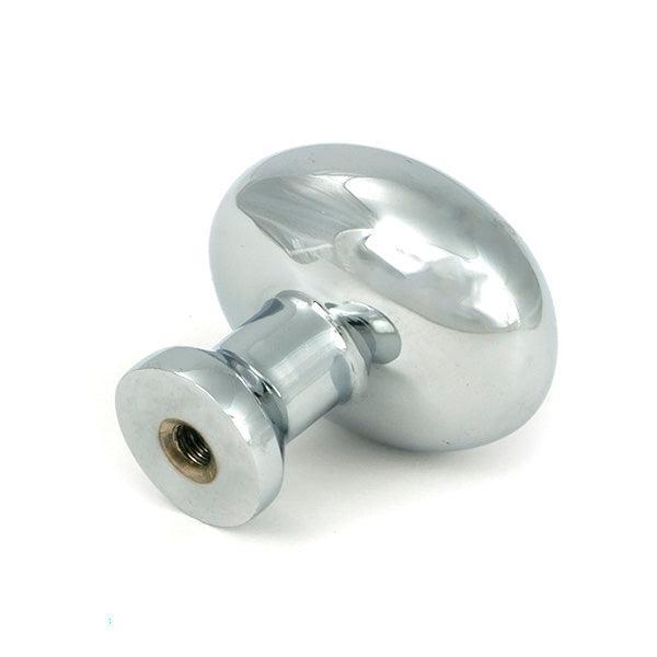 Polished Chrome Moore Cabinet Knob - 38mm - Cabinet Knobs - From The Anvil - Yester Home