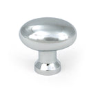 Polished Chrome Moore Cabinet Knob - 38mm - Cabinet Knobs - From The Anvil - Yester Home