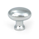 Polished Chrome Moore Cabinet Knob - 38mm - Cabinet Knobs - From The Anvil - Yester Home