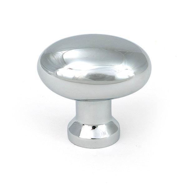 Polished Chrome Moore Cabinet Knob - 38mm - Cabinet Knobs - From The Anvil - Yester Home