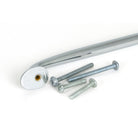 Polished Chrome Moore Pull Handle - Large - Pull Handles - From The Anvil - Yester Home