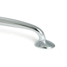Polished Chrome Moore Pull Handle - Large - Pull Handles - From The Anvil - Yester Home