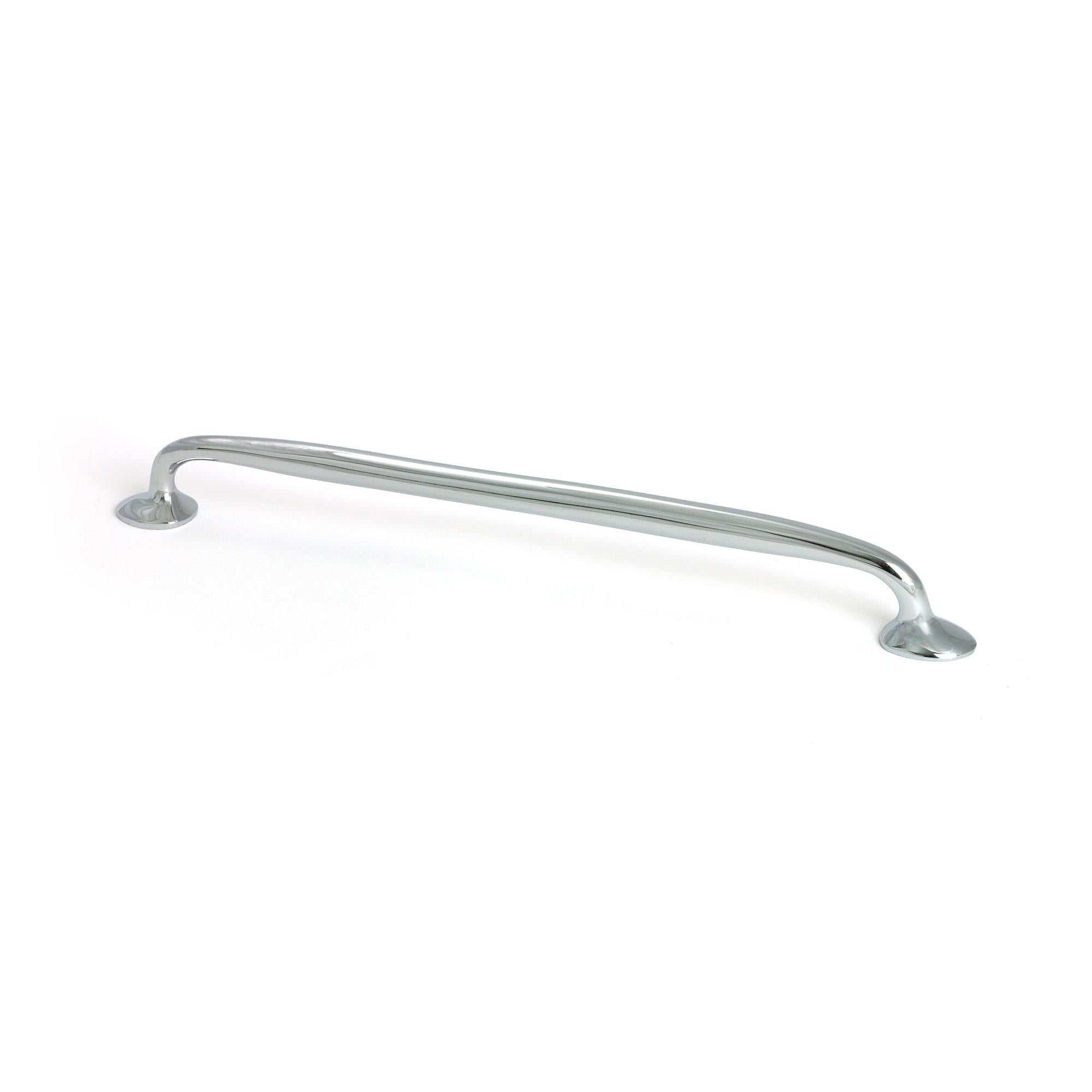 Polished Chrome Moore Pull Handle - Large - Pull Handles - From The Anvil - Yester Home