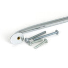 Polished Chrome Moore Pull Handle - Medium - Pull Handles - From The Anvil - Yester Home