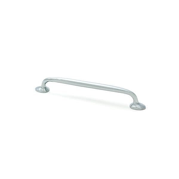 Polished Chrome Moore Pull Handle - Medium - Pull Handles - From The Anvil - Yester Home