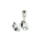 Polished Chrome Mushroom Brighton Fastener (Radiused) | From The Anvil - Fasteners - From The Anvil - Yester Home