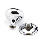 Polished Chrome Mushroom Cabinet Knob 38mm | From The Anvil - Cabinet Knobs - From The Anvil - Yester Home