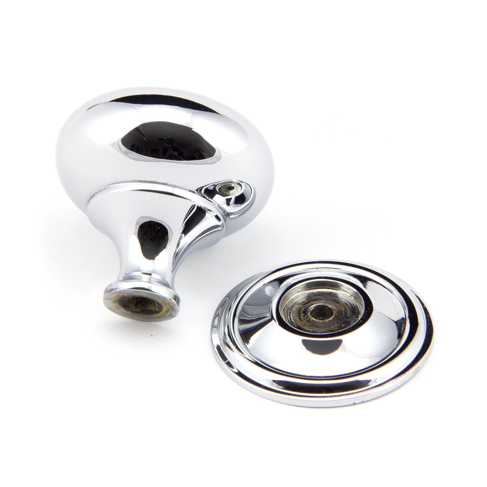 Polished Chrome Mushroom Cabinet Knob 38mm | From The Anvil - Cabinet Knobs - From The Anvil - Yester Home