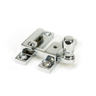 Polished Chrome Mushroom Quadrant Fastener - Narrow | From The Anvil - Quadrant Fasteners - From The Anvil - Yester Home