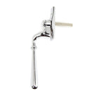 Polished Chrome Newbury Espag - LH | From The Anvil-Espag. Fasteners-Yester Home