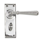 Polished Chrome Newbury Lever Bathroom Set | From The Anvil - Lever Bathroom - From The Anvil - Yester Home