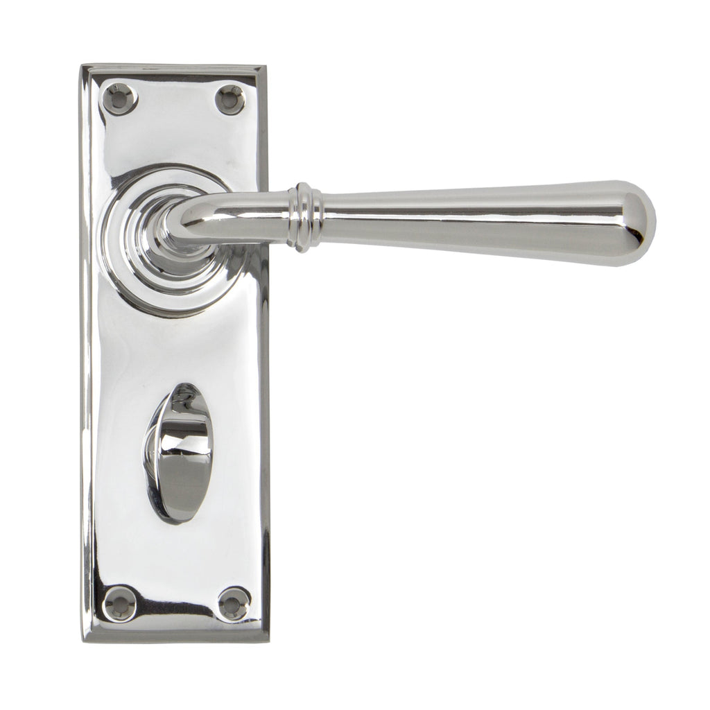 Polished Chrome Newbury Lever Bathroom Set | From The Anvil