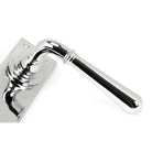 Polished Chrome Newbury Lever Euro Lock Set | From The Anvil-Lever Euro-Yester Home