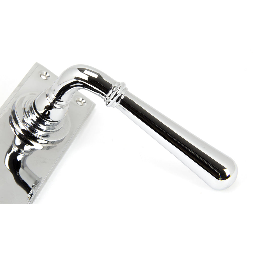 Polished Chrome Newbury Lever Euro Lock Set | From The Anvil