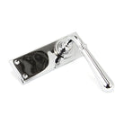 Polished Chrome Newbury Lever Latch Set | From The Anvil-Lever Latch-Yester Home