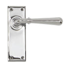 Polished Chrome Newbury Lever Latch Set | From The Anvil - Lever Latch - From The Anvil - Yester Home