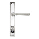 Polished Chrome Newbury Slimline Lever Espag. Lock Set | From The Anvil - Espagnolette - From The Anvil - Yester Home