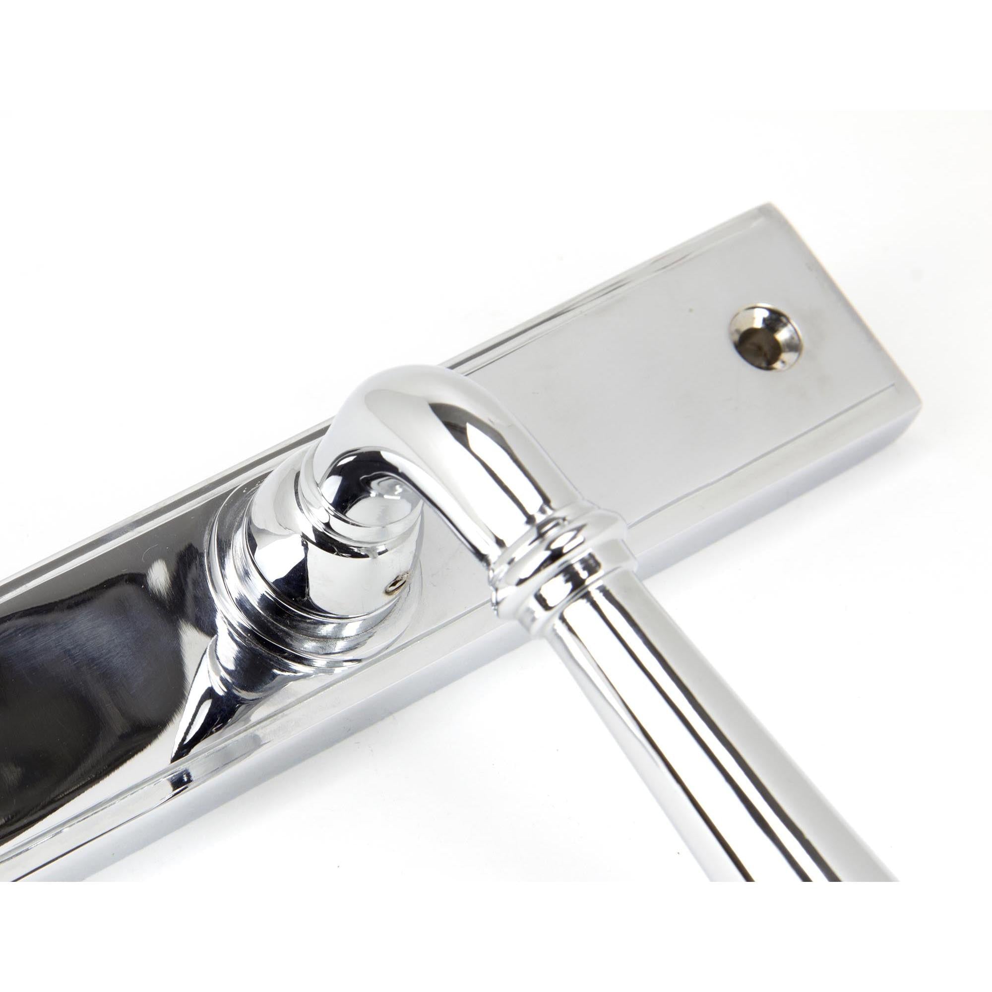 Polished Chrome Newbury Slimline Lever Espag. Lock Set | From The Anvil - Espagnolette - From The Anvil - Yester Home
