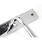 Polished Chrome Newbury Slimline Lever Espag. Lock Set | From The Anvil-Espagnolette-Yester Home