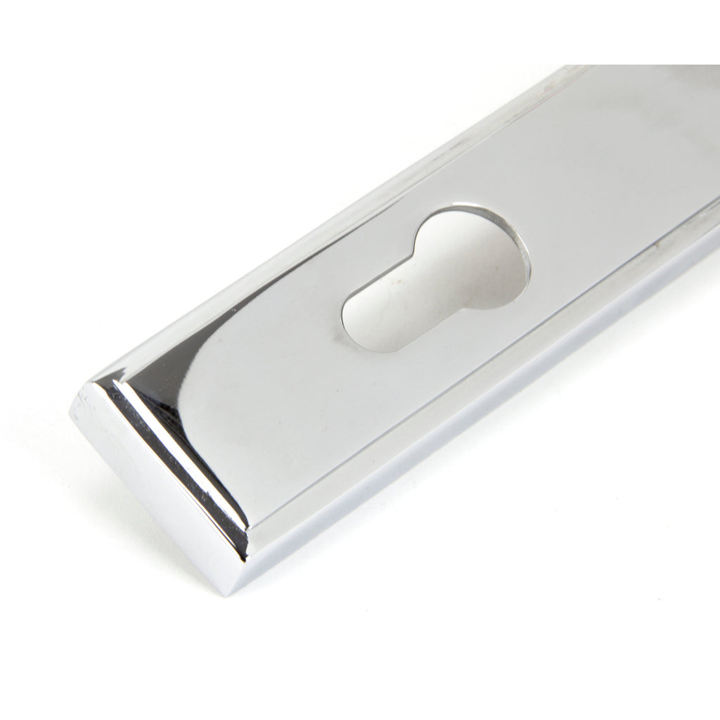 Polished Chrome Newbury Slimline Lever Espag. Lock Set | From The Anvil-Espagnolette-Yester Home