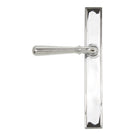 Polished Chrome Newbury Slimline Lever Latch Set | From The Anvil - Espagnolette - From The Anvil - Yester Home