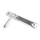 Polished Chrome Newbury Slimline Lever Latch Set | From The Anvil - Espagnolette - From The Anvil - Yester Home