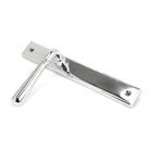 Polished Chrome Newbury Slimline Lever Latch Set | From The Anvil-Espagnolette-Yester Home