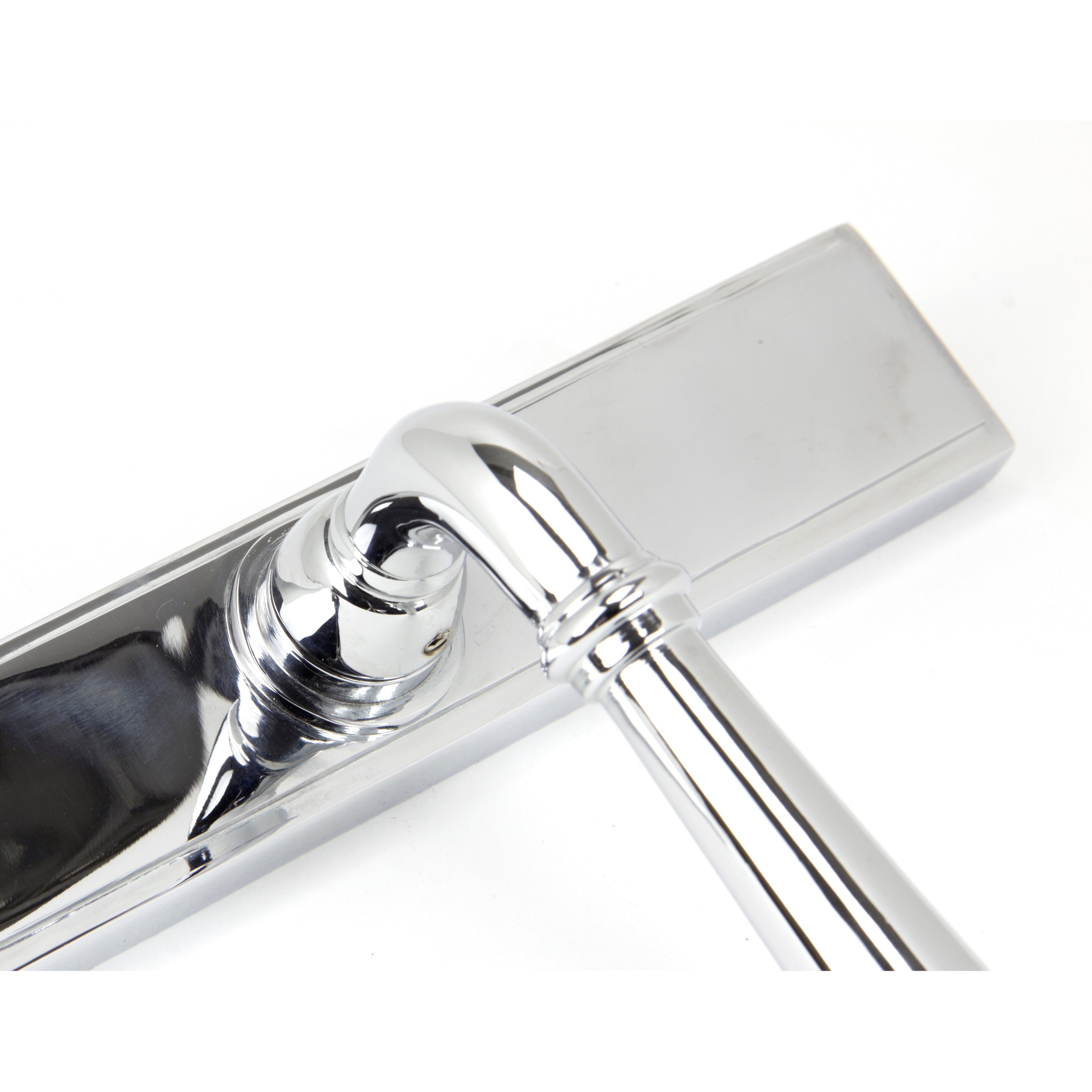Polished Chrome Newbury Slimline Lever Latch Set | From The Anvil-Espagnolette-Yester Home