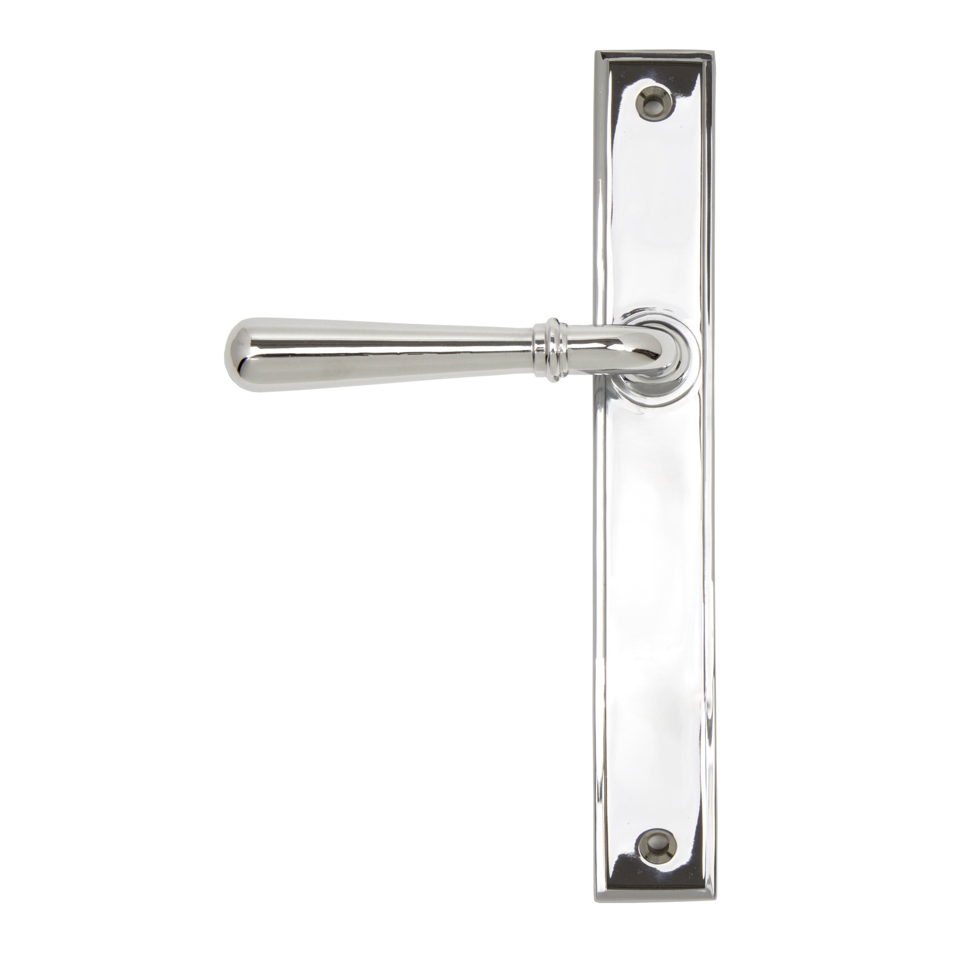 Polished Chrome Newbury Slimline Lever Latch Set | From The Anvil-Espagnolette-Yester Home