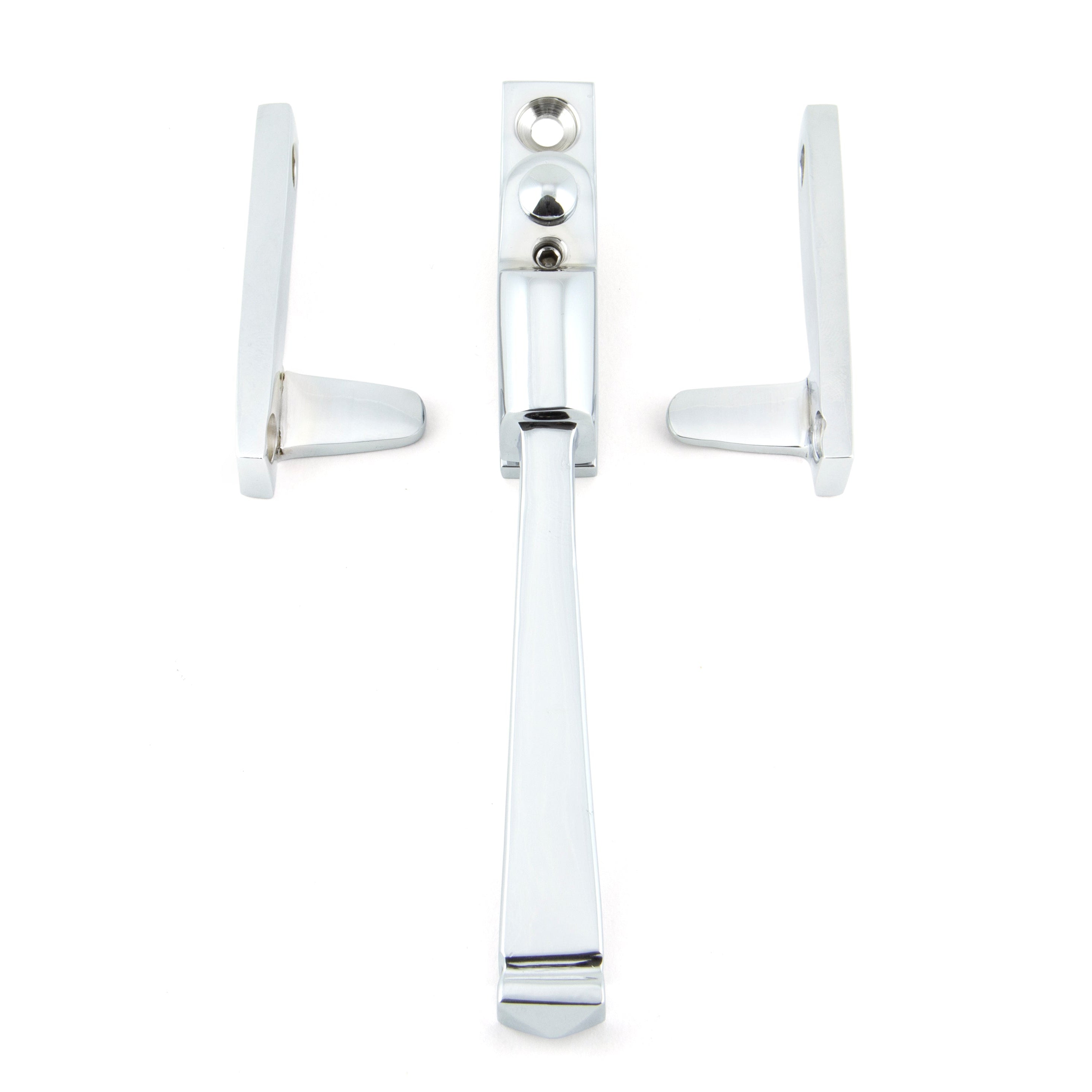 Polished Chrome Night-Vent Locking Avon Fastener | From The Anvil-Night-Vent Fasteners-Yester Home