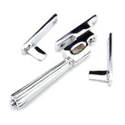 Polished Chrome Night-Vent Locking Hinton Fastener | From The Anvil-Night-Vent Fasteners-Yester Home