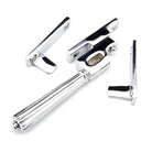 Polished Chrome Night-Vent Locking Hinton Fastener | From The Anvil - Night-Vent Fasteners - From The Anvil - Yester Home
