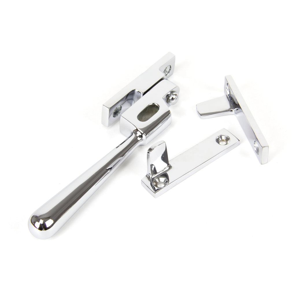 Polished Chrome Night-Vent Locking Newbury Fastener | From The Anvil-Night-Vent Fasteners-Yester Home
