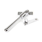 Polished Chrome Night-Vent Locking Newbury Fastener | From The Anvil - Night-Vent Fasteners - From The Anvil - Yester Home