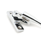 Polished Chrome Night-Vent Locking Peardrop Fastener - LH | From The Anvil-Night-Vent Fasteners-Yester Home