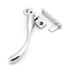Polished Chrome Night-Vent Locking Peardrop Fastener - LH | From The Anvil - Night-Vent Fasteners - From The Anvil - Yester Home