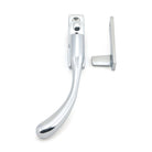 Polished Chrome Night-Vent Locking Peardrop Fastener - LH | From The Anvil - Night-Vent Fasteners - From The Anvil - Yester Home