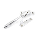 Polished Chrome Night-Vent Locking Reeded Fastener | From The Anvil - Night-Vent Fasteners - From The Anvil - Yester Home