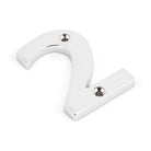 Polished Chrome Numeral 2 | From The Anvil - Numerals - From The Anvil - Yester Home