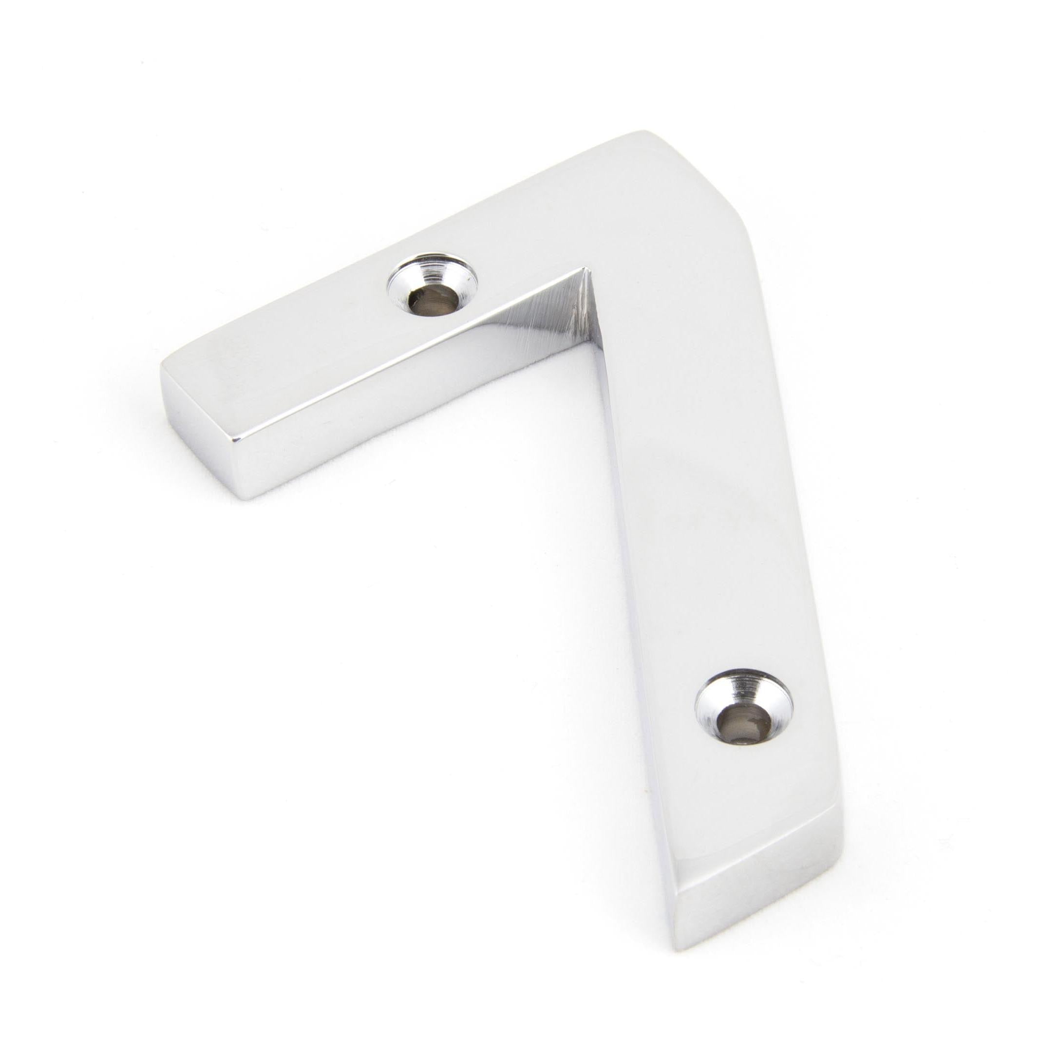 Polished Chrome Numeral 7 | From The Anvil - Numerals - From The Anvil - Yester Home