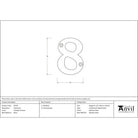 Polished Chrome Numeral 8 | From The Anvil - Numerals - From The Anvil - Yester Home